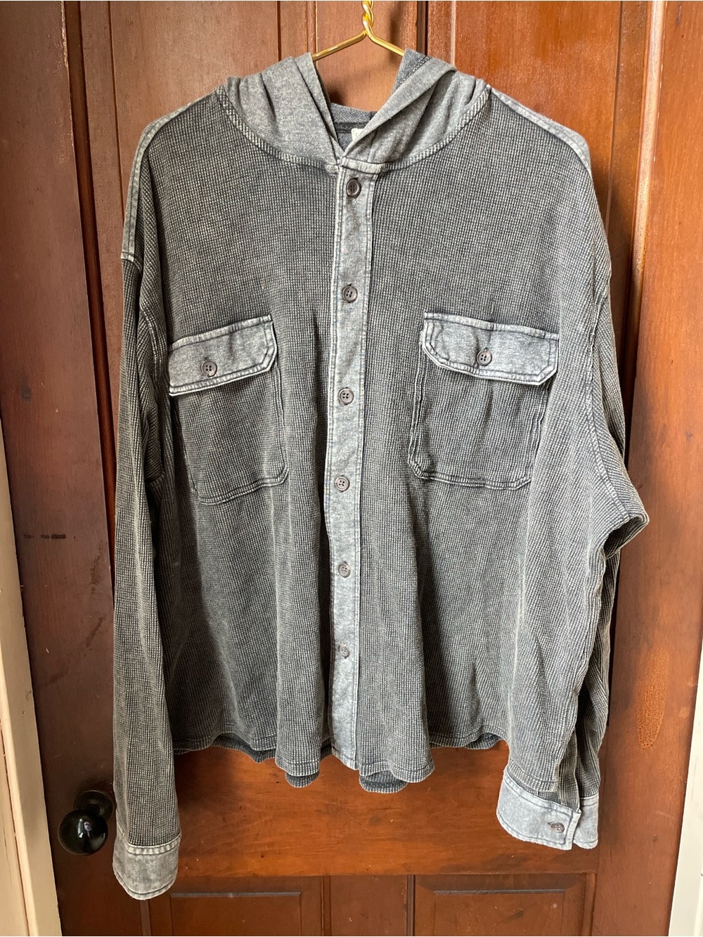Earthbound Trading Co. women's size XXL long sleeve button down jacket